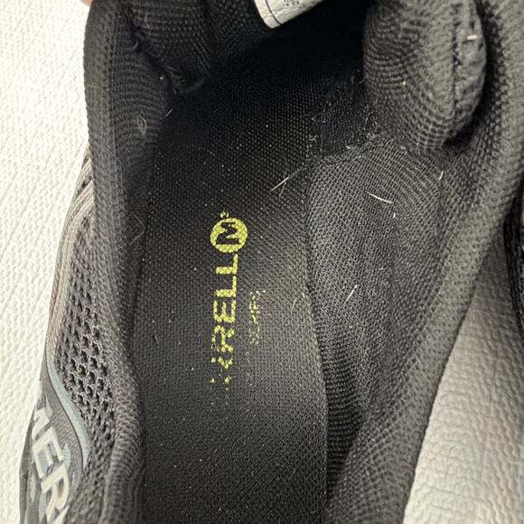 Merrell Trail Glove 3 Shoes Mens Size 10 Minimalist Running Vibram Black Grey - Picture 6 of 11